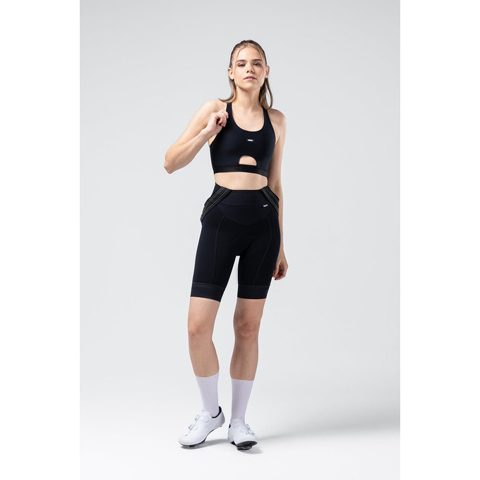 GOBIK modrček CRUX WOMEN JET BLACK