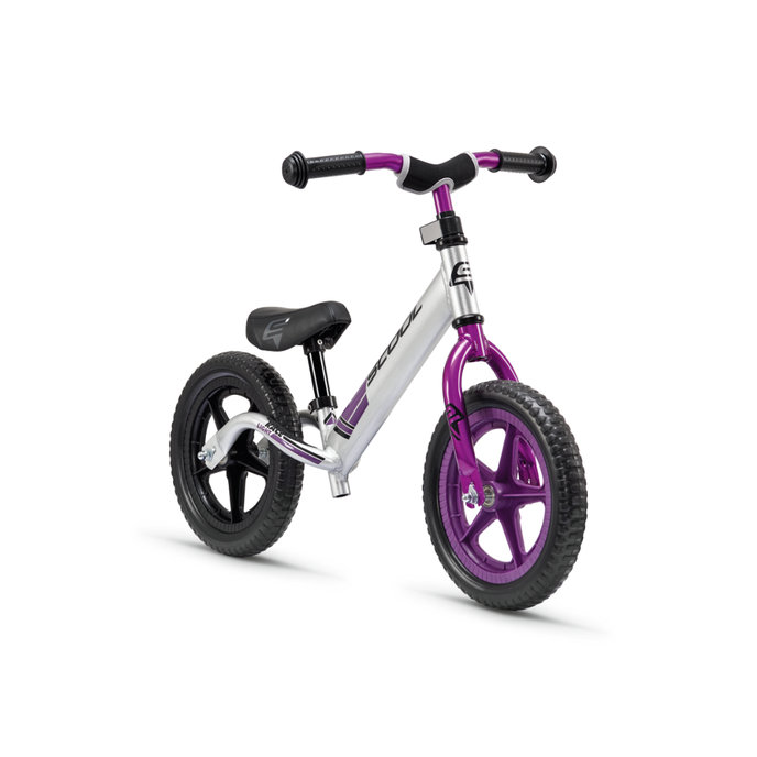 Otroški poganjalec pedeX race svetlo srebrno/vijoličen