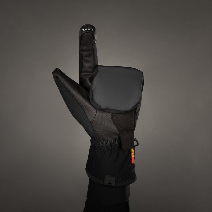 Zimske kolesarske rokavice za odrasle Alaska Pro črne