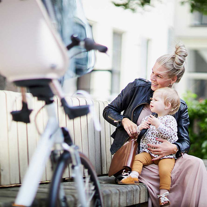 Sprednji sedež Take z MTB/ATB adapterjem