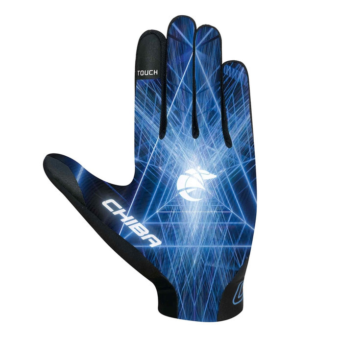 Kolesarske rokavice za otroke Trinity Youth črno-modre