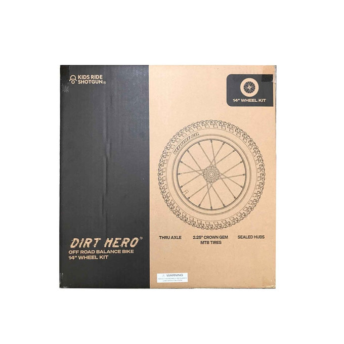 Komplet 14-palčnih koles za poganjalec Dirt Hero