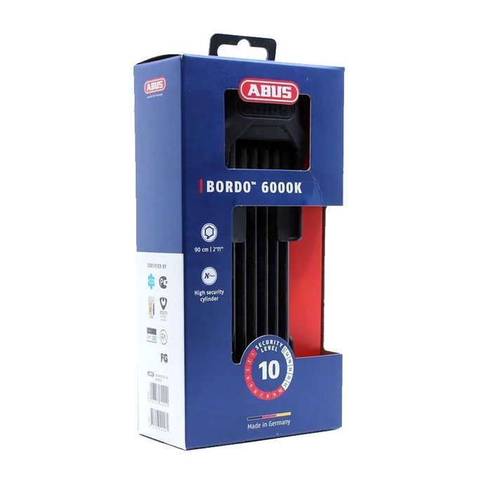 Ključavnica Bordo 6000K/90 BK SH