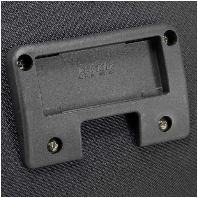 BAGGY torba za krmilo črna