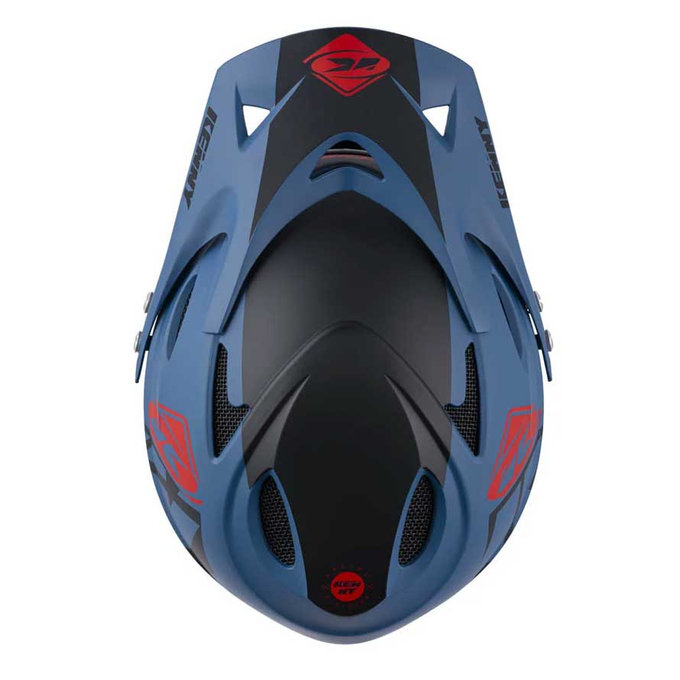 DOWNHILL Grafika Temno modra