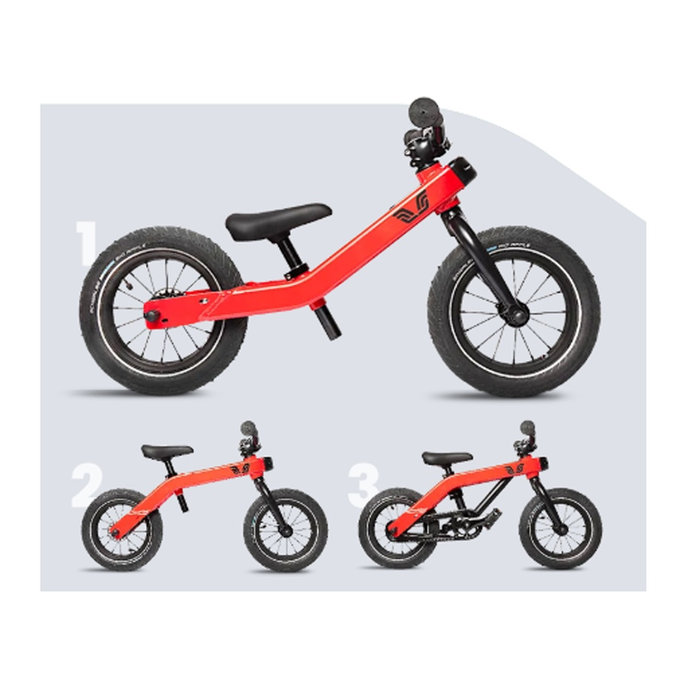 3-v-1 poganjalec/kolo za otroke od 1 do 5 let