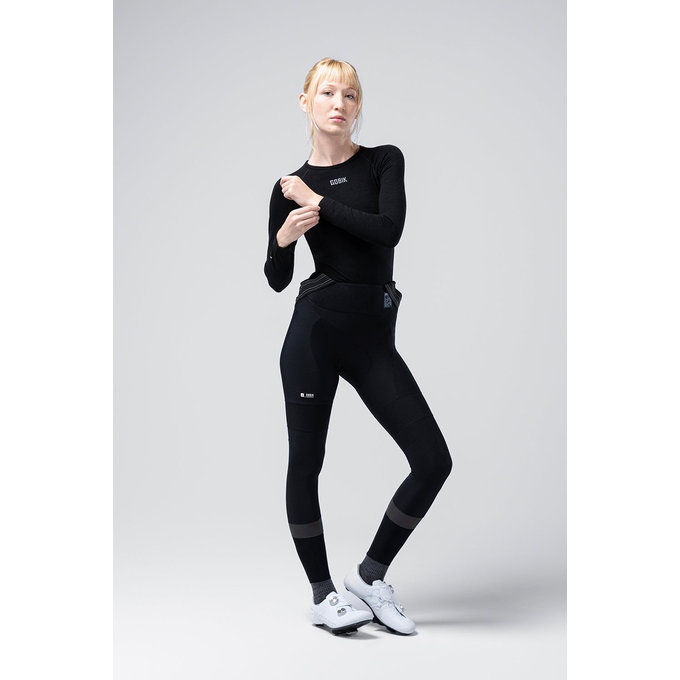 GOBIK zimska majica MERINO WOMEN COAL