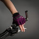 Ženske kolesarske rokavice Lady BioXCell vijolične