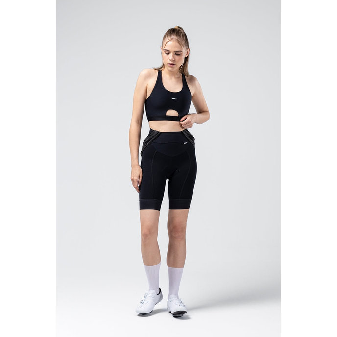 GOBIK  modrček CRUX WOMEN JET BLACK