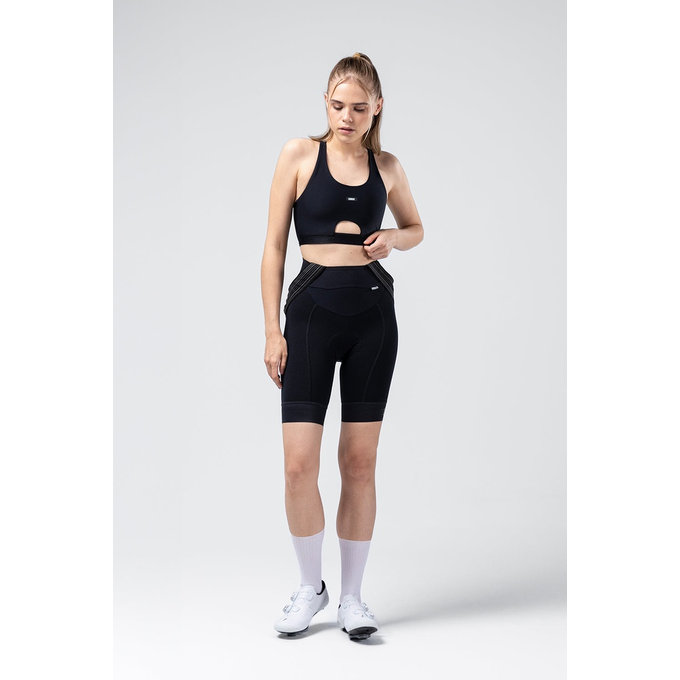GOBIK  modrček CRUX WOMEN JET BLACK
