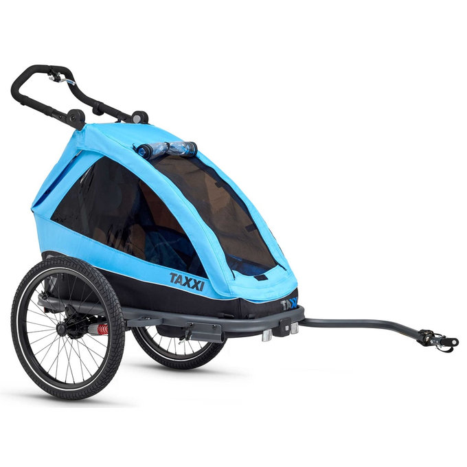 TaXXi Elite 1 Kolesarski voziček moder