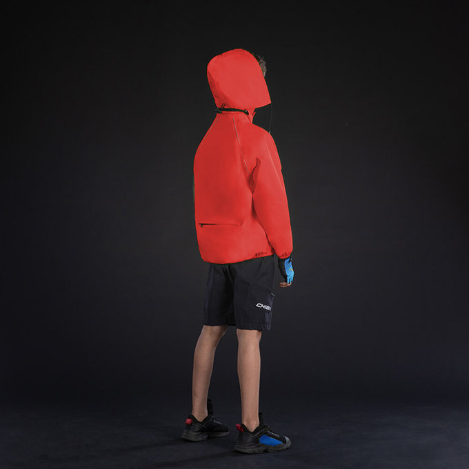 Otroška dežna jakna rdeča