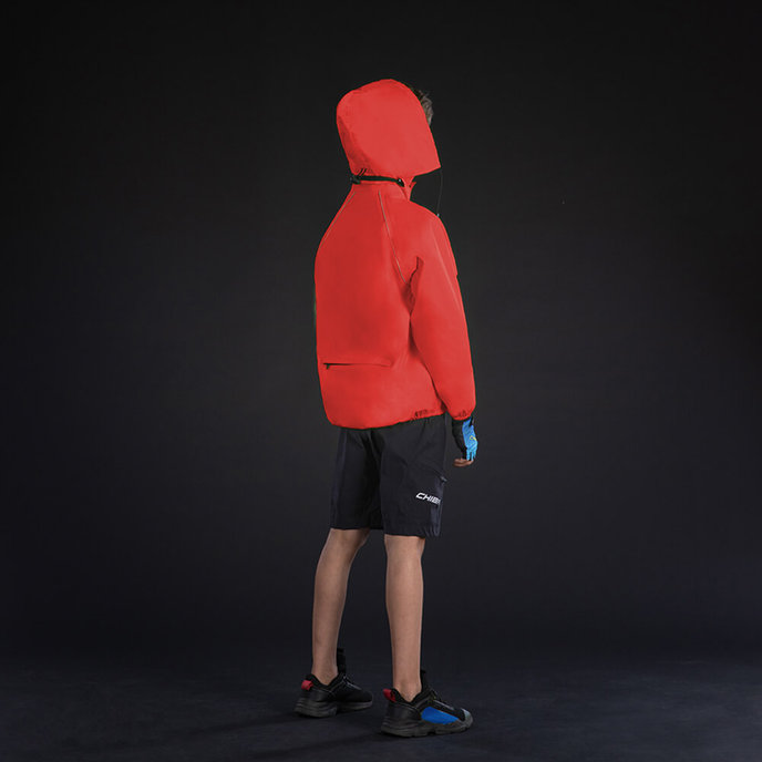 Otroška dežna jakna rdeča