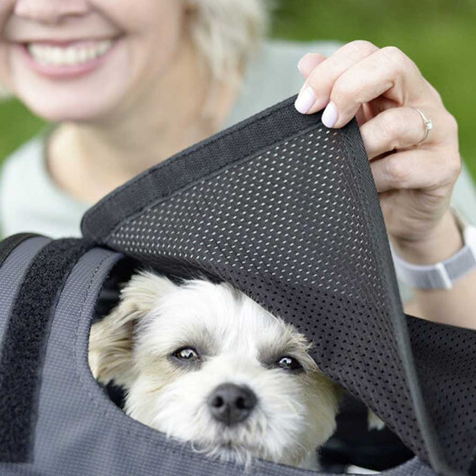 Zaslonka za torbo DOGGY