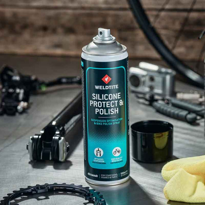 Silikonsko olje za mazanje, poliranje in voskanje Silicone Protect & Polish Spray 500 ml
