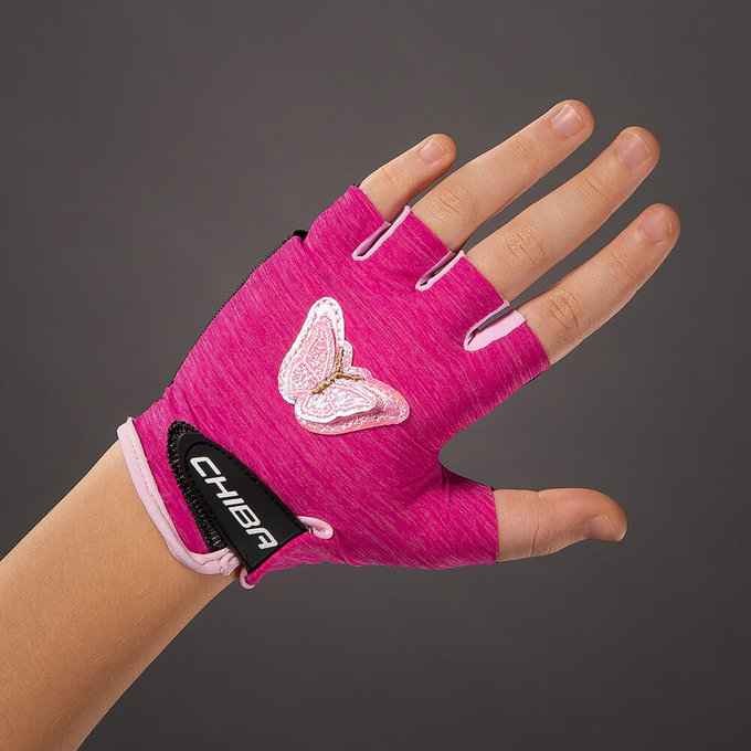 Kolesarske rokavice za otroke CoolKids Metulj