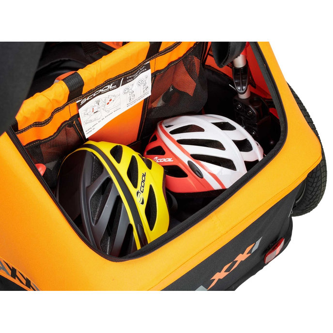 TaXXi Pro 2 Kolesarski voziček oranžen