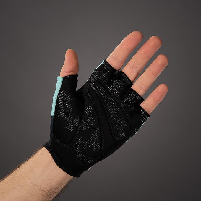 Kolesarske rokavice za odrasle Solar turkizne