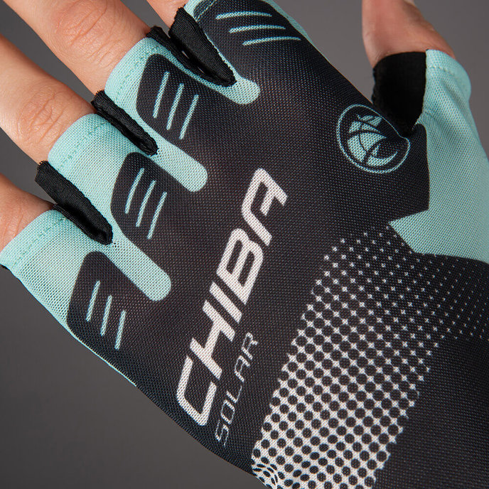 Kolesarske rokavice za odrasle Solar turkizne