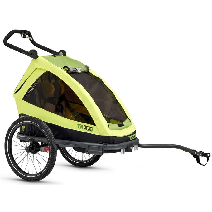 TaXXi Elite 1 Kolesarski voziček rumen