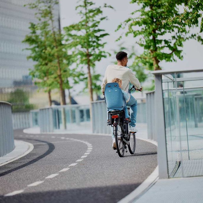 Zadnji sedež Ta-ke za kolesa s prtljažnikom MIK