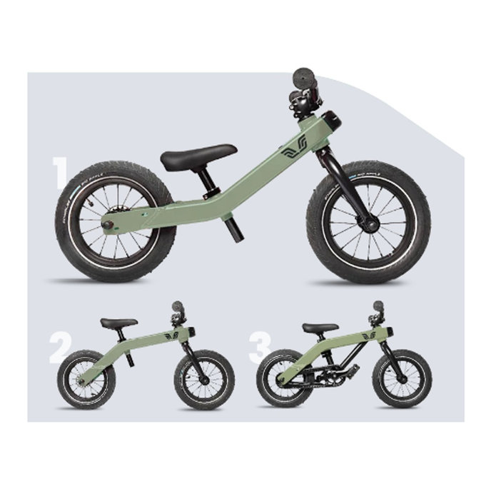 3-v-1 poganjalec/kolo za otroke od 1 do 5 let