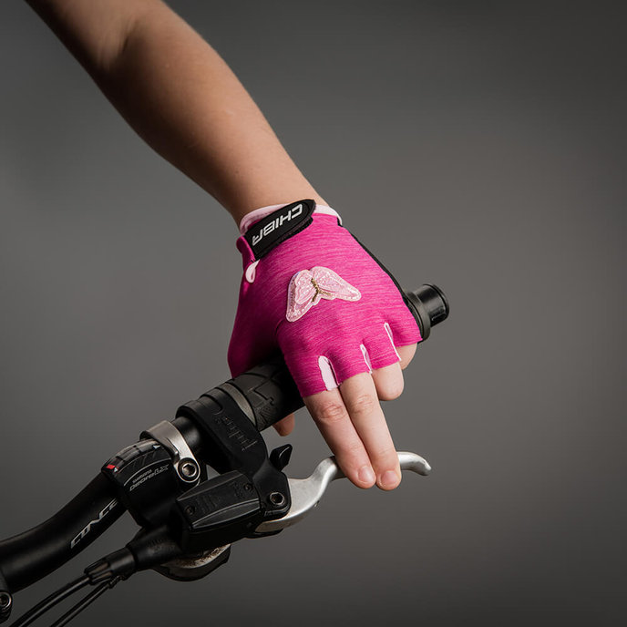 Kolesarske rokavice za otroke CoolKids Metulj