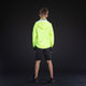 Otroška dežna jakna neon rumena