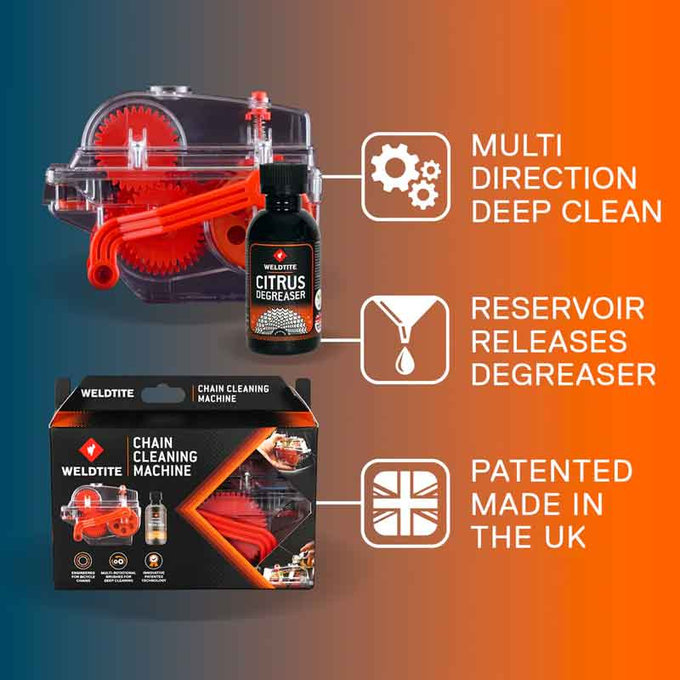 Čistilec verige z polnilom Dirtwash Citrus 75 ml