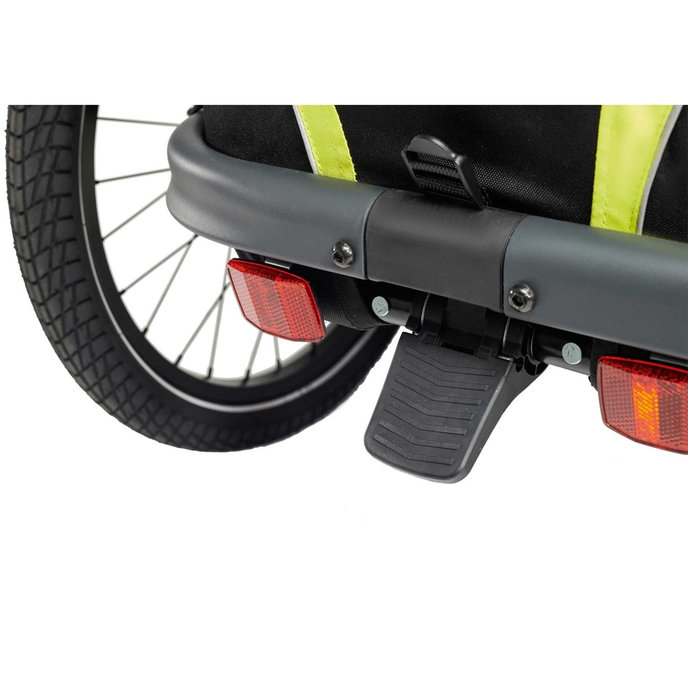 TaXXi Elite 2 Kolesarski voziček rumen