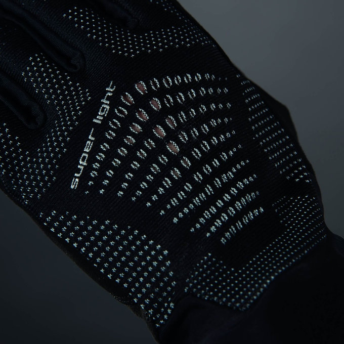 Kolesarske rokavice za odrasle Superlight črne