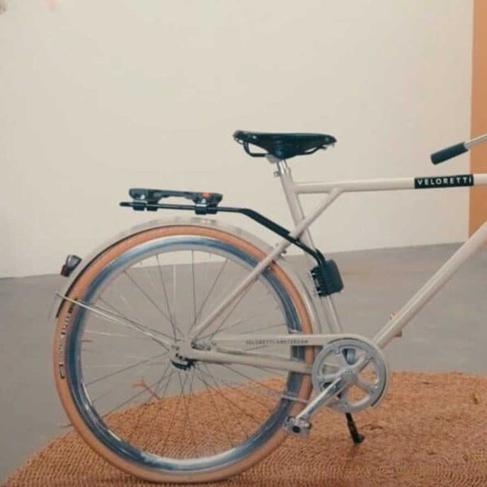 Zadnji kolesarski sedež Ta-ke z adapterjem in nosilcem okvirja SET