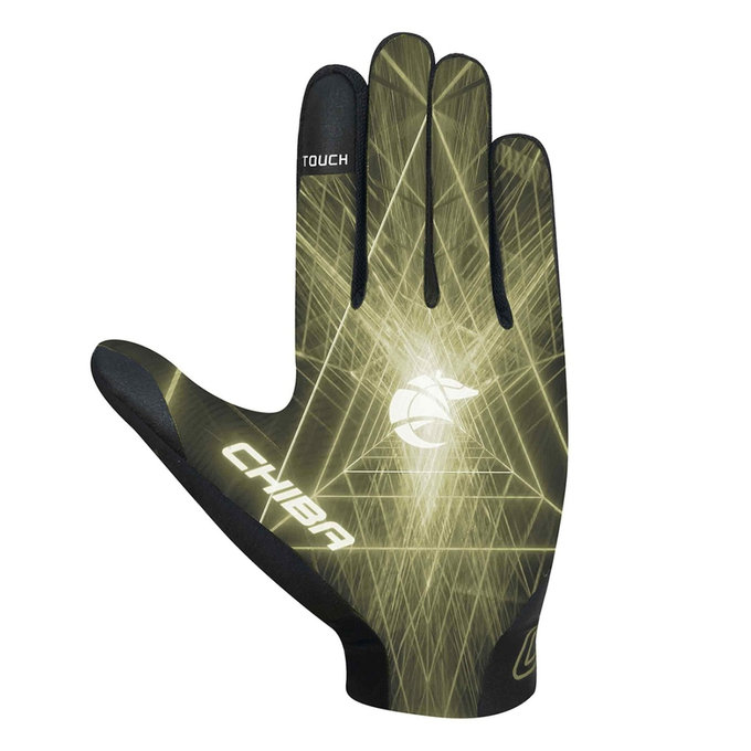 Kolesarske rokavice za otroke Trinity Youth črno-zelene