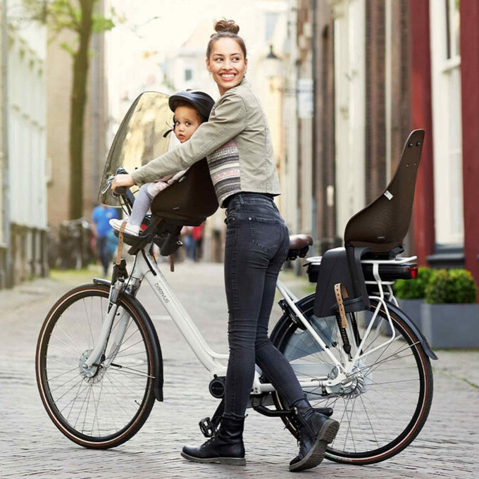 Sprednji kolesarski sedež z adapterjem