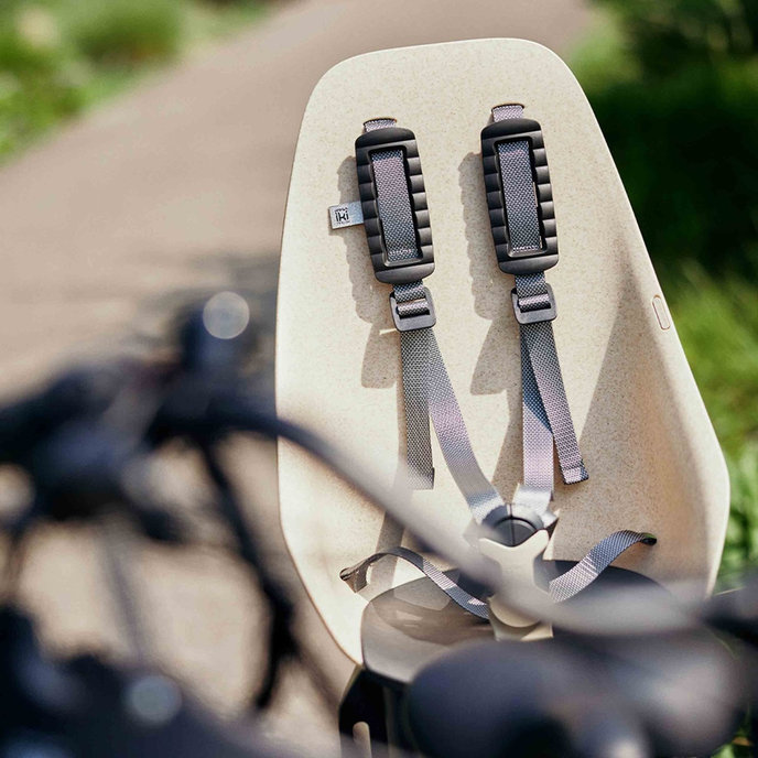 BIO zadnji kolesarski sedež z adapterjem za prtljažnik