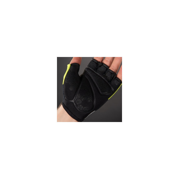 Kolesarske rokavice za odrasle Solar neon rumene