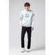 GOBIK pulover HOVER UNISEX PEARL BLUE
