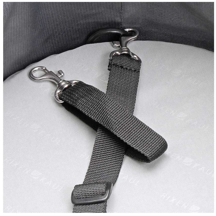 DOGGY torba za psa siva