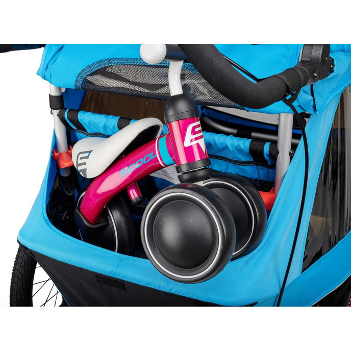 TaXXi Elite 2 Kolesarski voziček moder