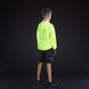 Otroška dežna jakna neon rumena