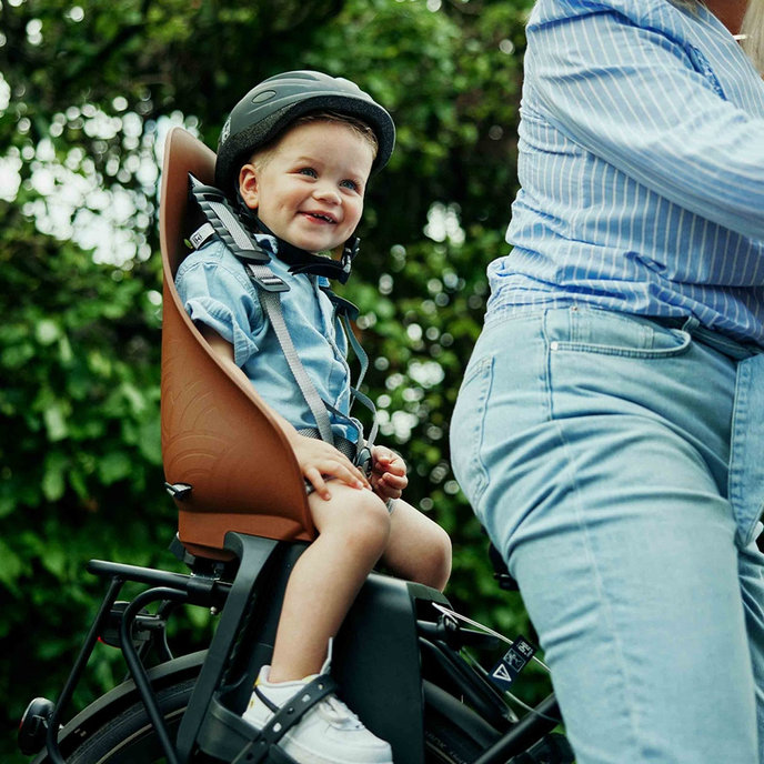 BIO zadnji kolesarski sedež z adapterjem za prtljažnik