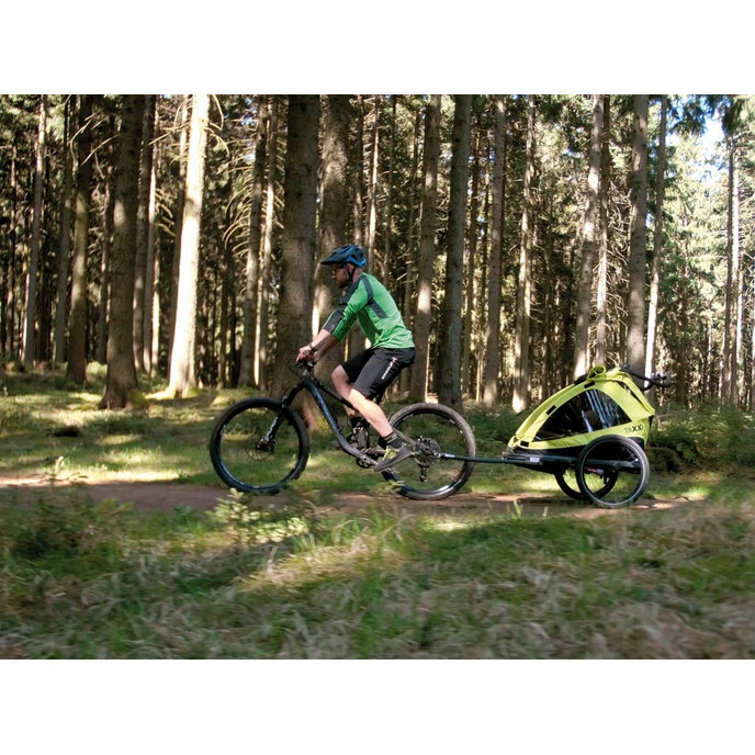 TaXXi Elite 1 Kolesarski voziček moder