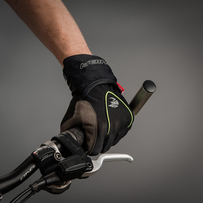 Kolesarske rokavice za odrasle Pro Summer črne