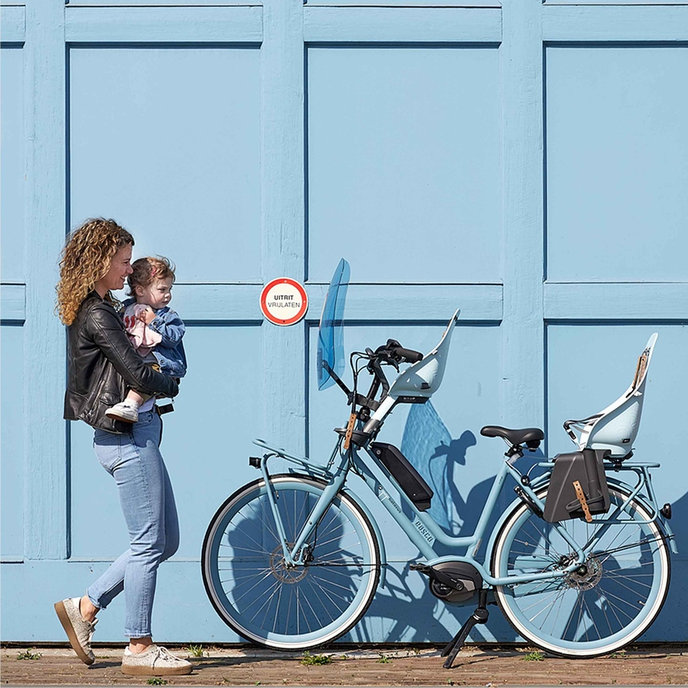 Sprednji kolesarski sedež z adapterjem