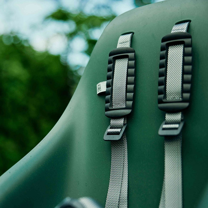 BIO zadnji kolesarski sedež z adapterjem za prtljažnik