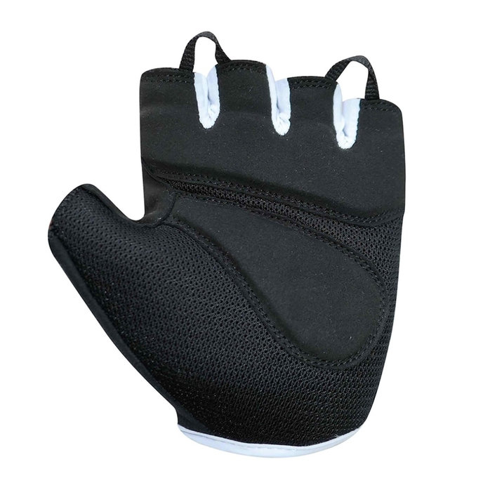 Ženske kolesarske rokavice Lady Gel črne/bele