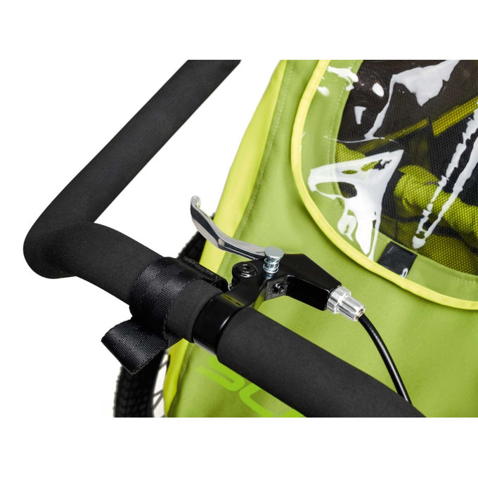 TaXXi Elite 2 Kolesarski voziček rumen