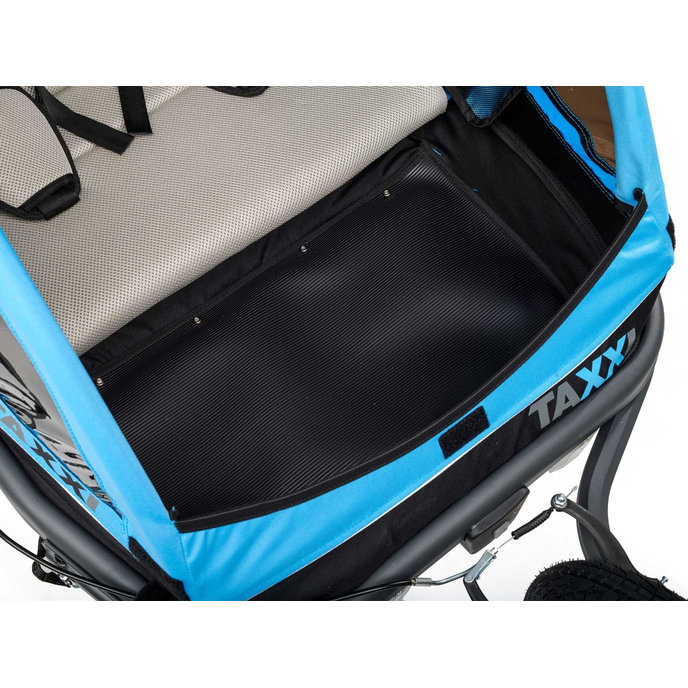 TaXXi Elite 2 Kolesarski voziček moder