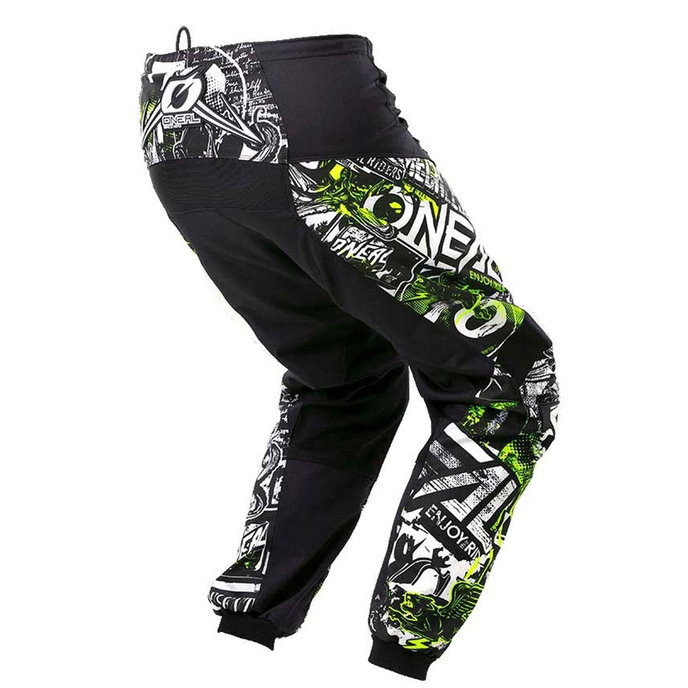 Otroške hlače Element Attack rumene