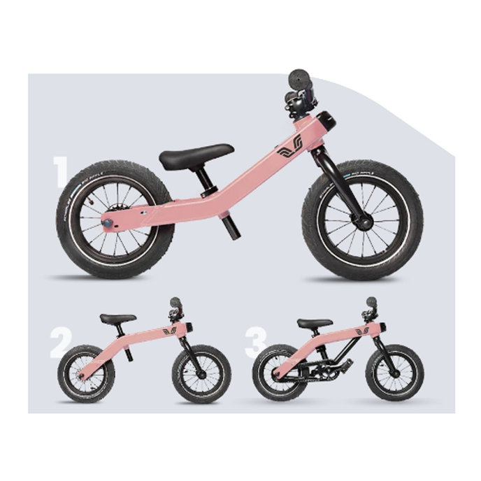 3-v-1 poganjalec/kolo za otroke od 1 do 5 let